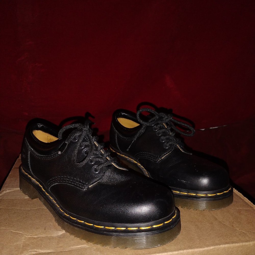 UK size 8- US size 9, Black Doc Martins